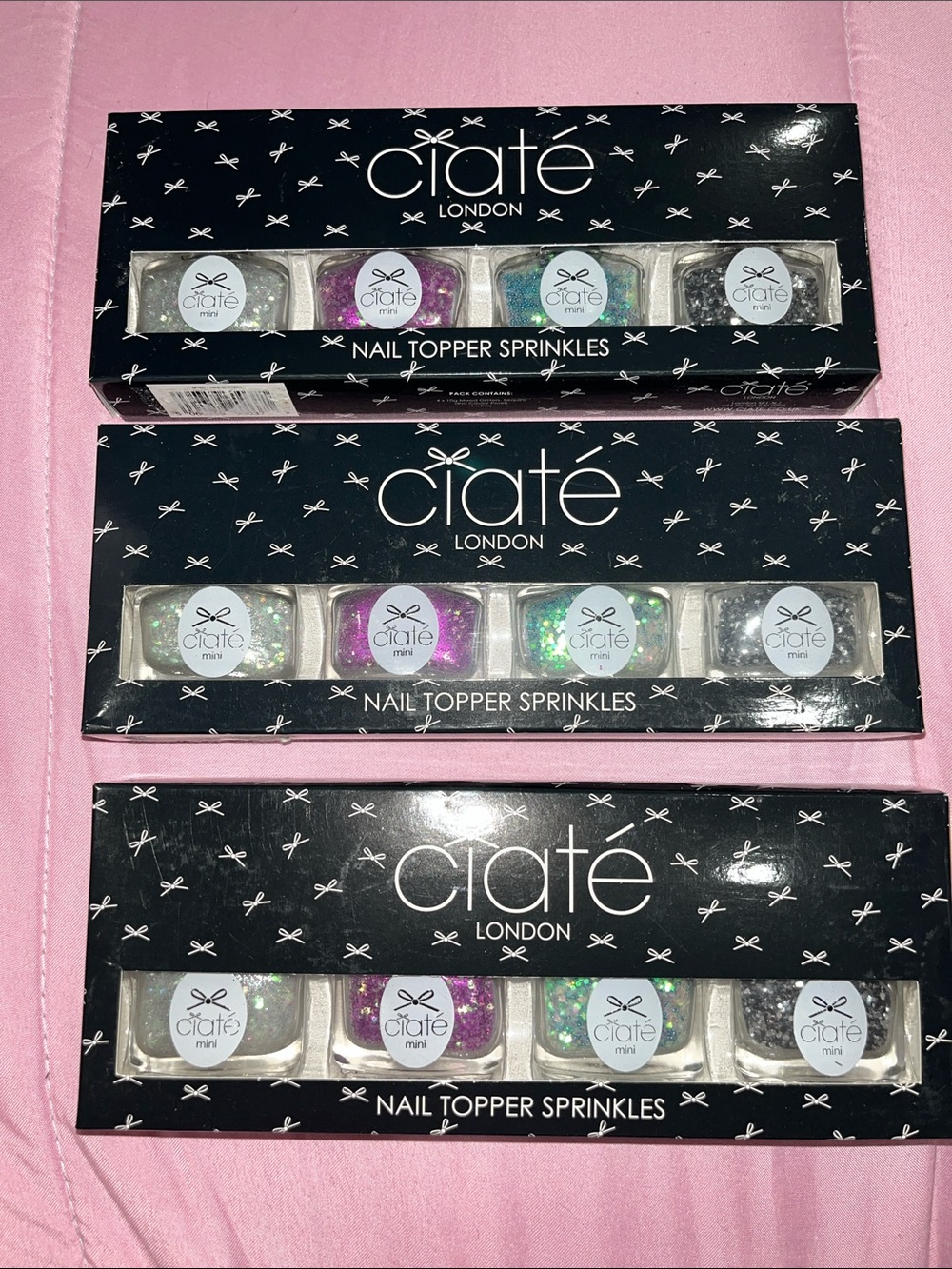 💕NEW CIATE NAIL TOPPER SPRINKLES💕. 3 AVAILABLE